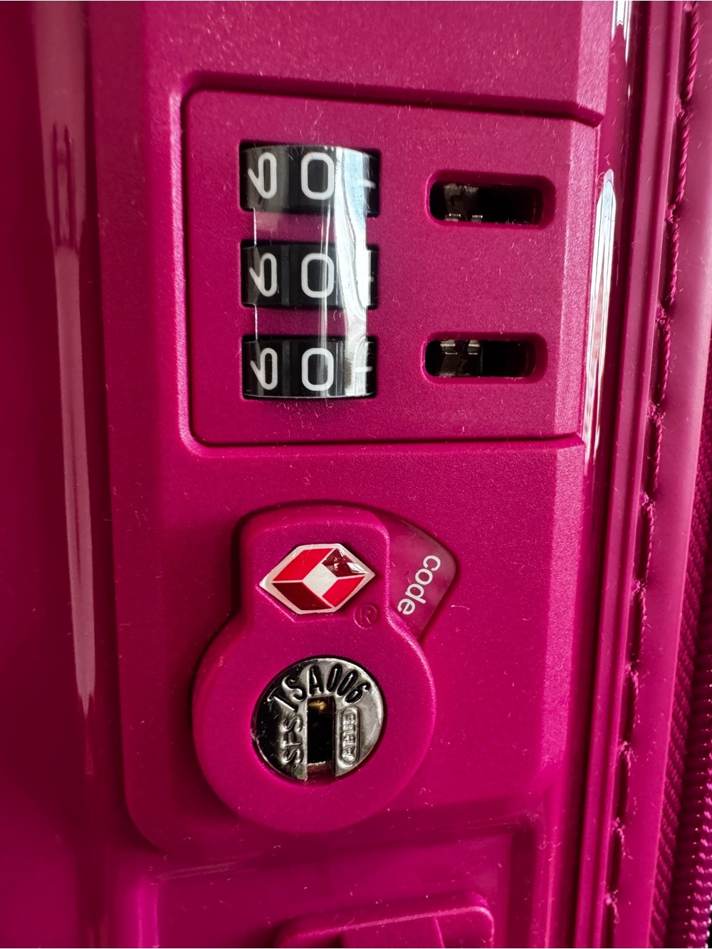 RIMOWA Fuchsia Hard Shell Carry-On with Built-In Lock - Picture 10 of 16